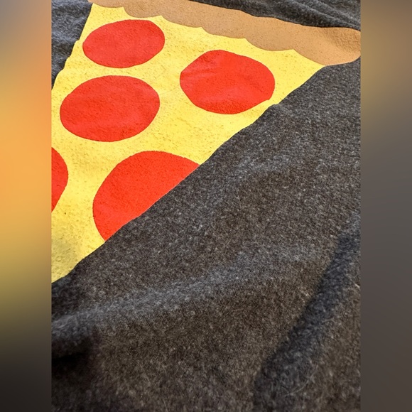 Wildfox Pizza Sweater-super soft, cozy, stretchy, size L, Made in USA - Picture 2 of 8
